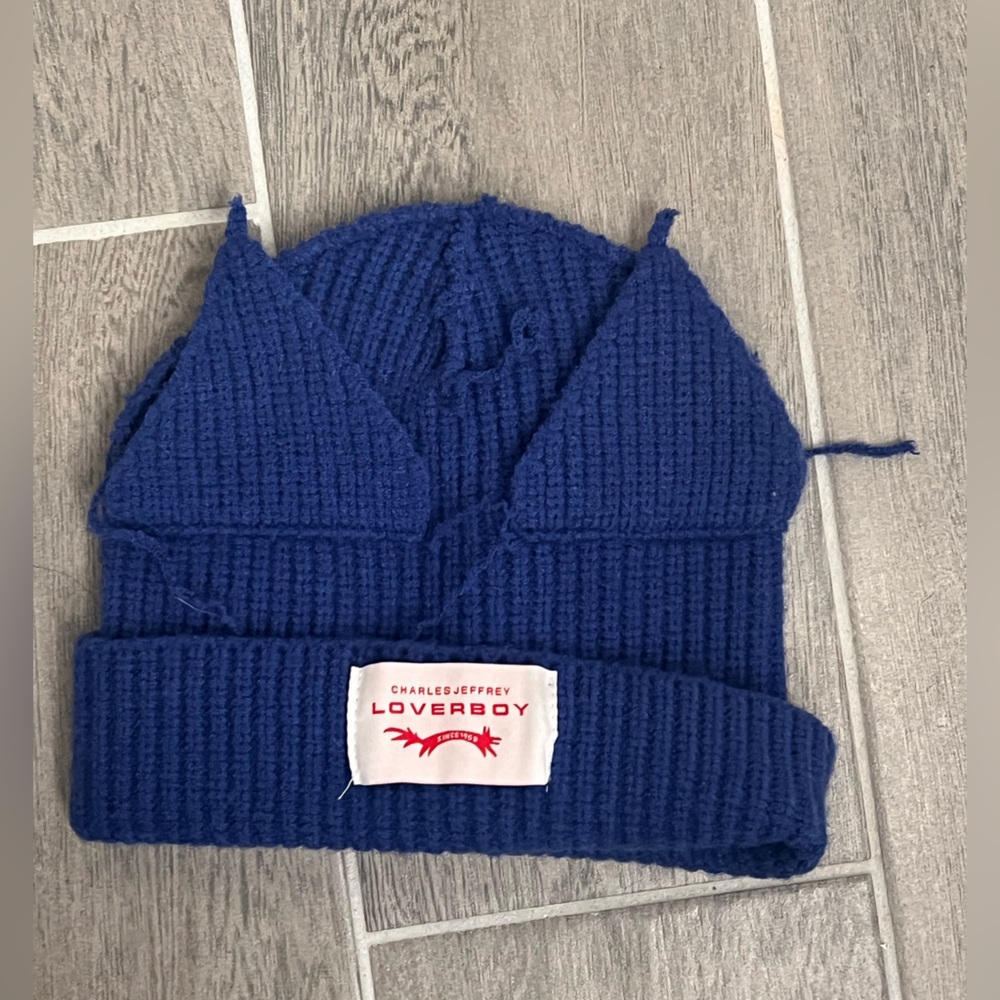 Charles Jeffery Loverboy beanie Blue